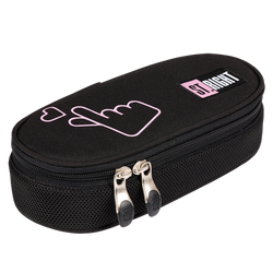 PIÓRNIK SZKOLNY SASZETKA USZTYWNIONA MAJEWSKI ST.RIGHT CZARNY K-POP LOVER