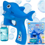 BAŃKI MYDLANE PISTOLET NA BAŃKI REKIN Z PODŚWIETLENIEM LED PŁYN 56 ml