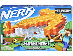 NERF MINECRAFT PILLAGERS CROSSBOW KUSZA WYRZUTNIA STRZAŁEK NABOJE HASBRO