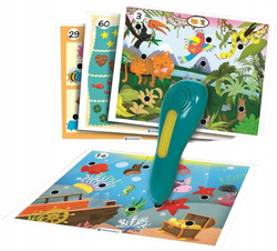 PIÓRO MÓWIĄCE 500 PYTAŃ DLA MALUCHA INTERAKTYWNA GRA EDUKACYJNA CLEMENTONI