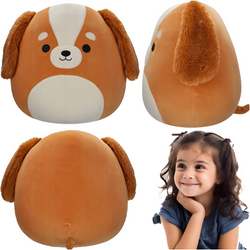SQUISHMALLOWS PIESEK YSABEL MASKOTKA PLUSZAK PRZYTULANKA SOFT 30cm