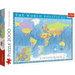 PUZZLE 2000 ELEMENTÓW POLITYCZNA MAPA ŚWIATA UKŁADANKA - 27094 TREFL
