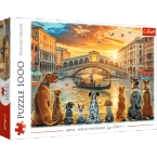PUZZLE 1000 ELEMENTÓW PIESKI W WENECJI WŁOCHY UKŁADANKA TREFL 10944