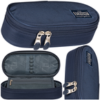 PIÓRNIK SZKOLNY SASZETKA USZTYWNIONA MAJEWSKI ST.RIGHT NAVY BLUE VINTAGE