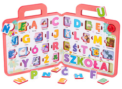 PUZZLE DŹWIĘKI WOKÓŁ NAS MOJE PIERWSZE ABC NAUKA LITEREK PIOSENKI DUMEL