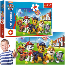 PUZZLE PSI PATROL NA POLANIE 60 EL. CHASE RABEL SKY ZUMA TREFL 17375