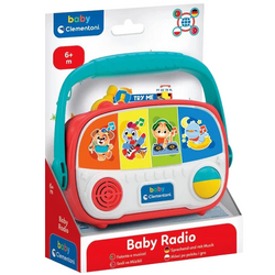 RADIO RADYJKO INTERAKTYWNE EDUKACYJNE MÓWIĄCE RÓŻNE JĘZYKI CLEMENTONI BABY
