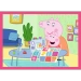 PUZZLE 4w1 ŚWINKA PEPPA UWIELBIA PRZYGODY UKŁADANKA 34672 TREFL