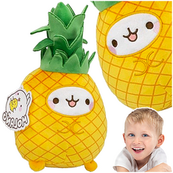 PLUSZAK MASKOTKA MIŁA W DOTYKU MIĘKKA Z ZAWIESZKĄ ANANAS MOLANG 20 cm