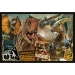 PUZZLE JURASSIC WORLD 2x200 EL. PREHISTORYCZNY ŚWIAT DINOZAURY TREFL 13316