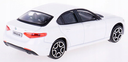 SAMOCHÓD METALOWY BBURAGO 1/43 - ALFA ROMEO GIULIA BIAŁA
