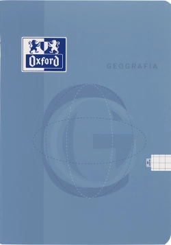 ZESZYT SZKOLNY PRZEDMIOTOWY GEOGRAFIA A5 60 KARTEK W KRATKĘ 90g OXFORD