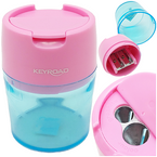 TEMPERÓWKA PODWÓJNA Z POJEMNIKIEM KEYROAD ROBBY PASTEL 2 OTWORY