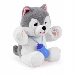 PIESEK INTERAKTYWNY HUSKY NAGRYWA ODTWARZA CZUJNIKI DOTYKU KOŁYSANKI DUMEL