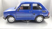 AUTO SAMOCHÓD FIAT 126P MALUCH METALOWY KOLEKCJONERSKI WELLY 1:21 GRANATOWY