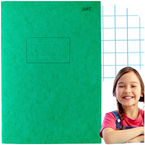 ZESZYT W KRATKĘ A4 60 KARTEK PRESZPAN ECO UNIPAP SZKOLNY ST. MAJEWSKI