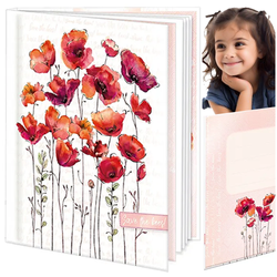 SZKICOWNIK B6 PAMIĘTNIK MAKI KWIATY SAVE THE BEES GŁADKI 48 KARTEK ARGUS