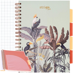 KOŁOZESZYT B5 ZESZYT NA SPIRALI W KRATKĘ 100K 80g STRIGO PADS AFRYKA