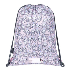 PLECAK SZKOLNY 4-KOMOROWY PIÓRNIK WOREK 3w1 ST.MAJEWSKI KRÓLIK PINK KUROMI