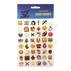 NAKLEJKI  EMOJI EMOTIKONY EMOTKI BUŹKI NR 5 3Z