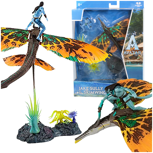 Avatar jake sully i skimwing istota wody ruchoma figurka