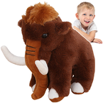 PLUSZAK MASKOTKA MAMUT PREHISTORYCZNY EPOKA LODOWCOWA 20cm PRZYTULANKA