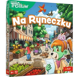 GRA PLANSZOWA RODZINNA NA RYNECZKU ZAKUPY RODZINA TREFLIKÓW TREFL 02816