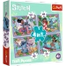 PUZZLE 4W1 LILO & STITCH SZALONY DZIEŃ 34633 TREFL