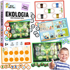 GRA EDUKACYJNA DLA DZIECI EKOLOGIA MAŁY ODKRYWCA UKŁADANKA TREFL 02806