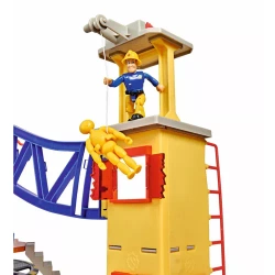 STRAŻAK SAM REMIZA STRAŻACKA XXL STRAŻ POŻARNA ŚWIATŁO DŹWIĘK FIGURKI SIMBA