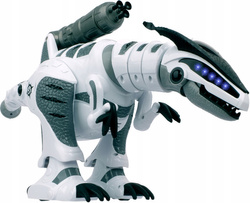 DINOZAUR T-REX ZDALNIE STEROWANY NA PILOT ROBOT 60cm CHODZI STRZELA MÓWI