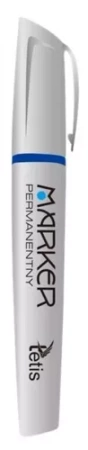 MARKER PERMAMENTNY WODOODPORNY 3mm NIEBIESKI KOŃCÓWKA STOŻKOWA TETIS
