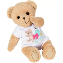 BABY BORN MIŚ PLUSZOWY NIEDŹWIADEK MASKOTKA PRZYTULANKA Z NAJLEJKAMI ALBUM