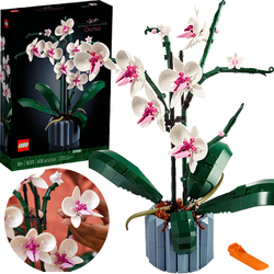 LEGO ICONS ORCHIDEA STORCZYK KWIATY OKOLICZNOŚCIOWE BOTANICAL 10311 + 40725