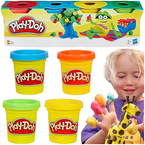 PLAY-DOH CIASTOLINA 4 TUBY UZUPEŁNIAJĄCE 224g SŁOICZKI TUBKI MASA HASBRO