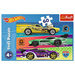 HOT WHEELS PUZZLE 60 ELEMENTÓW WYŚCIG SAMOCHODY AUTA POJAZDY TREFL 17389