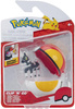 POKEMON CLIP N GO BLITZLE I FAST BALL FIGURKA KOLEKCJONERSKA POKEBALL