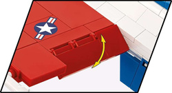 COBI SAMOLOT F-16 (YF-16) FIRST FLIGHT 1974 POLSKIE KLOCKI KONSTRUKCYJNE