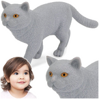 SCHLEICH KOTEK BRYTYJSKI STOJĄCY FIGURKA KOLEKCJONERSKA RĘCZNIE MALOWANA