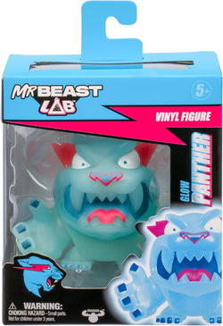 MRBEAST LAB GLOW PANTHER FIGURKA WINYLOWA PANTERA KOLEKCJONERSKA YOUTUBE