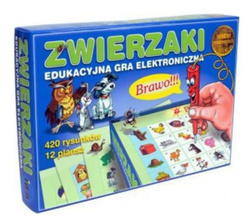 GRA ELEKTRONICZNA ZWIERZAKI WIEM WSZYSTKO - JAWA