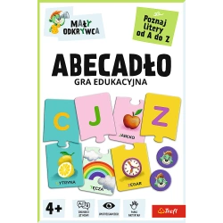 GRA EDUKACYJNA DLA DZIECI ABECADŁO MAŁY ODKRYWCA UKŁADANKA TREFL 02811