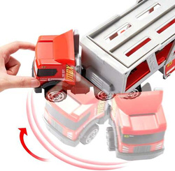 MATCHBOX TRANSPORTER STRAŻ POŻARNA LAWETA WÓZ STRAŻACKI AUTO AKCESORIA
