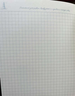 BRULION HOLLAND LATARNIA MORSKA ZESZYT A6 KRATKA 120 K - ASTRA