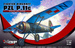 MODEL DO SKLEJANIA SAMOLOT MYŚLIWSKI PZL P11c 1:48