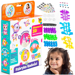 FABRYKA RADOŚCI KREATYWNY ZESTAW UZUPEŁNIAJĄCY BALONOWA PRZYGODA 3D DUMEL