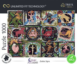 PUZZLE 1000 ZODIAC SIGNS KOSMIS ALCHEMIA ZNAKI ZODIAKU TAROT 10752 TREFL