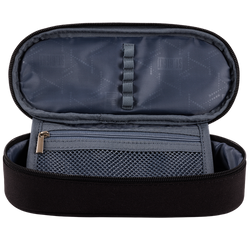 PIÓRNIK SZKOLNY SASZETKA USZTYWNIONA MAJEWSKI ST.RIGHT BLACK CZARNE KOTY