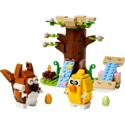 LEGO WIOSENNY PLAC ZABAW DLA ZWIERZĄTEK WIEWIÓRKA PTASZEK 172 EL. 40709