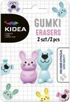 GUMKI KRÓLICZEK PIESEK ZWIERZĄTKA 2 SZTUKI KIDEA